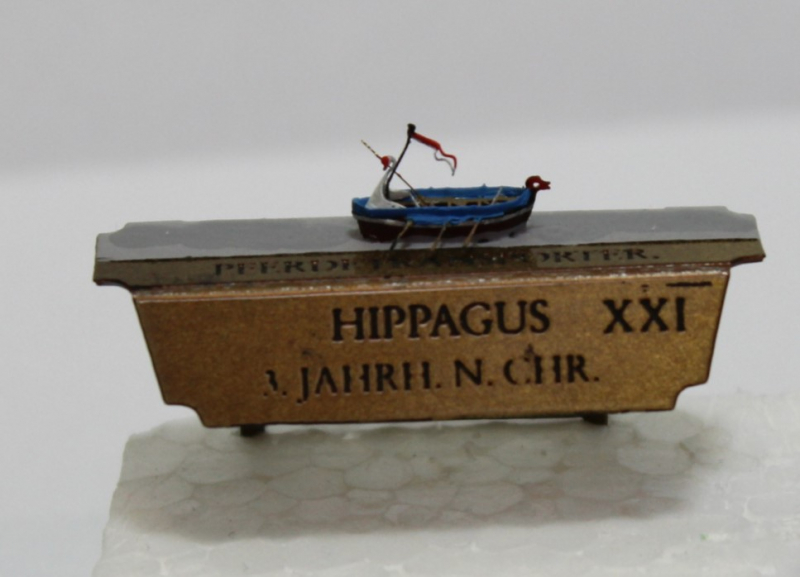 Horse transporter "Hippagus" (1 p.) Heinrich Modelle H 24 XXI - no shipping - only collection in shop!